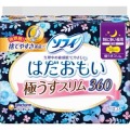 ユニチャム  ソフィ　はだおもい極うすスリム　特に多い日の夜用　12枚