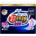 ユニチャーム　ソフィ　超熟睡ガード360羽つき６枚