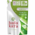 ライオン　ハダカラ　ボディソープ保湿＋サラサラ仕上がりグリーンフルーティつめかえ用340ｍｌ