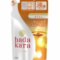 ライオン  ハダカラ　液体ボディソープ　オイルインつめかえ３４０ｍｌ