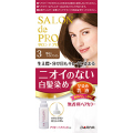 ダリヤ　サロンドプロ　無香料ヘアカラー早染め乳液（白髪用）３