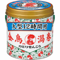 大日本除虫菊  金鳥の渦巻　大型　１２時間用　缶　４０巻