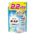 Ｐ＆Ｇ　ボールドジェル 爽やかフレッシュフラワーサボンの香りつめかえ用ウルトラジャンボ１５８０Ｇ
