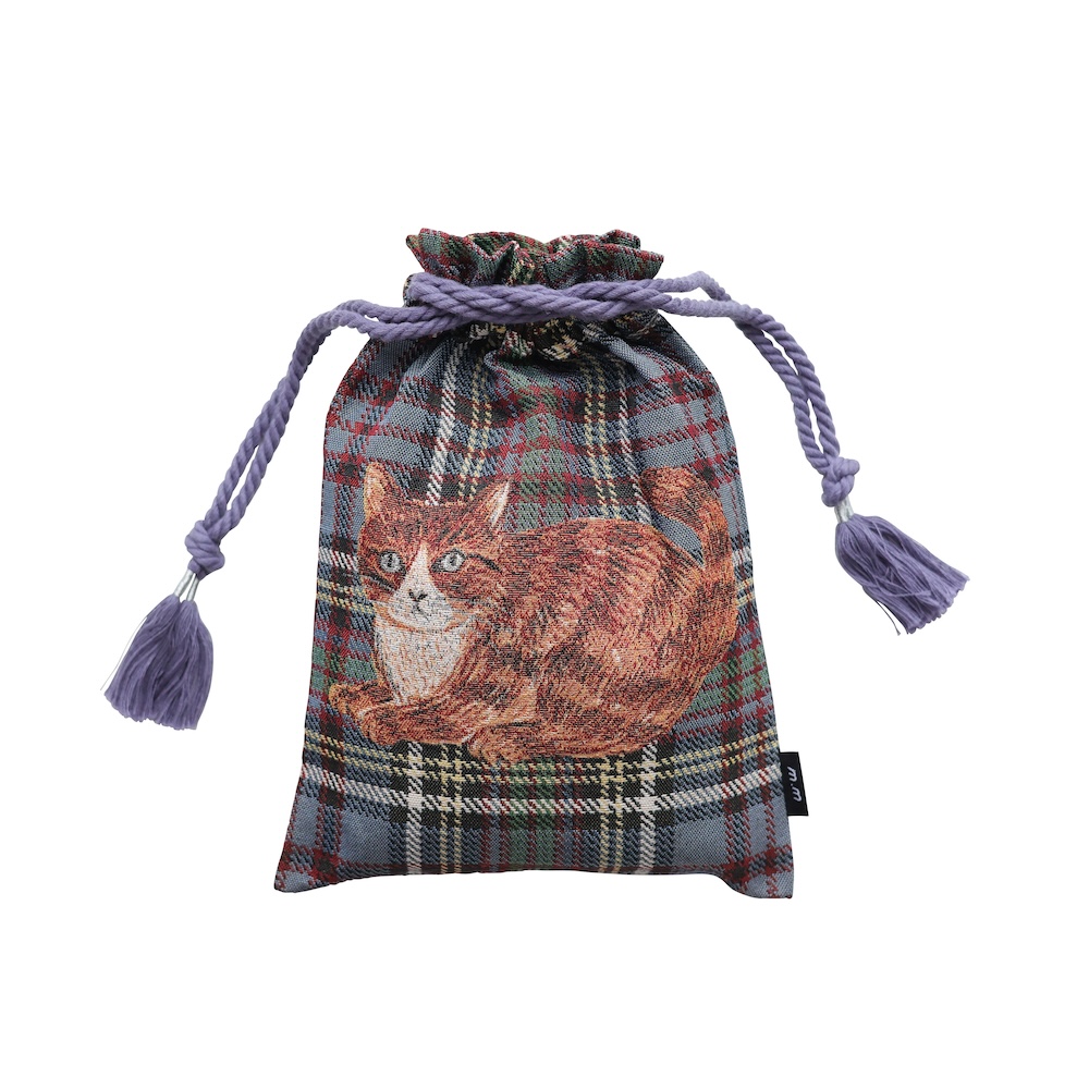 【松尾ミユキ】Drawstring bag Maron