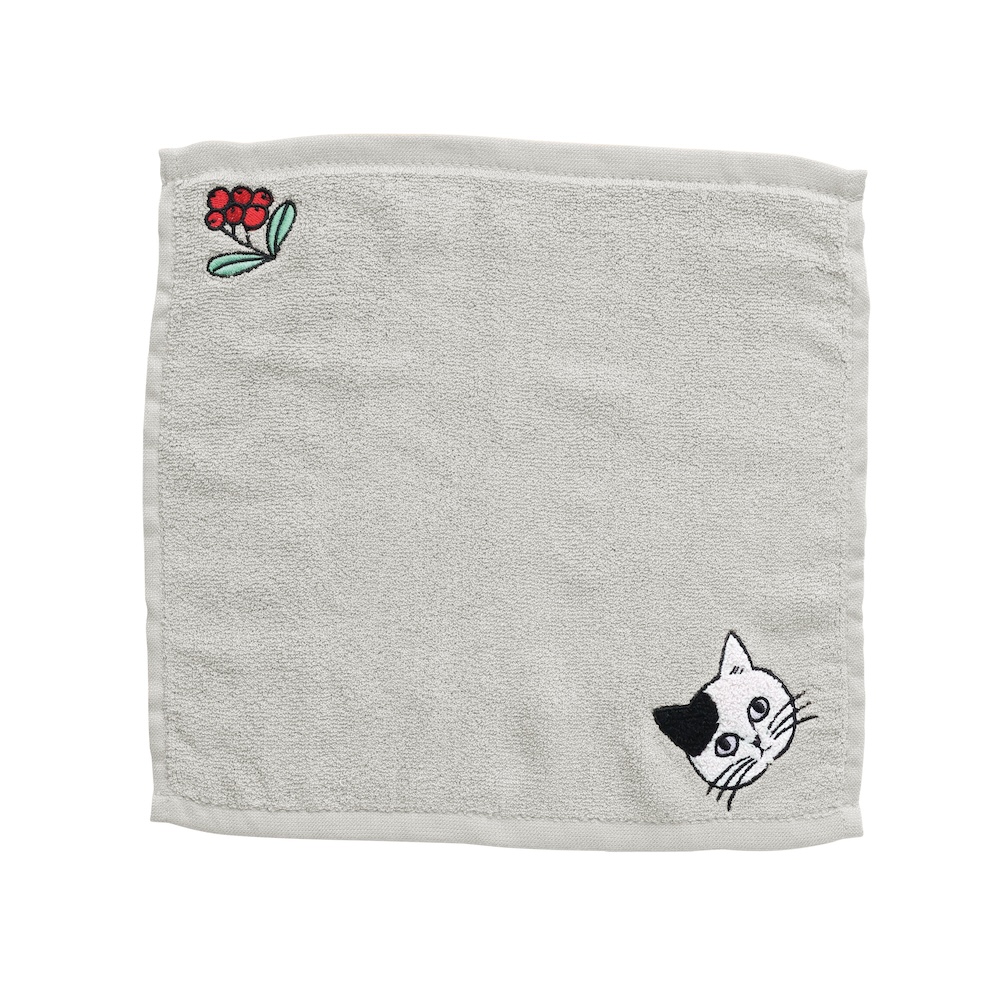 【松尾ミユキ】Matsuo Miyuki Bamboo Hand towel Pumpkin
