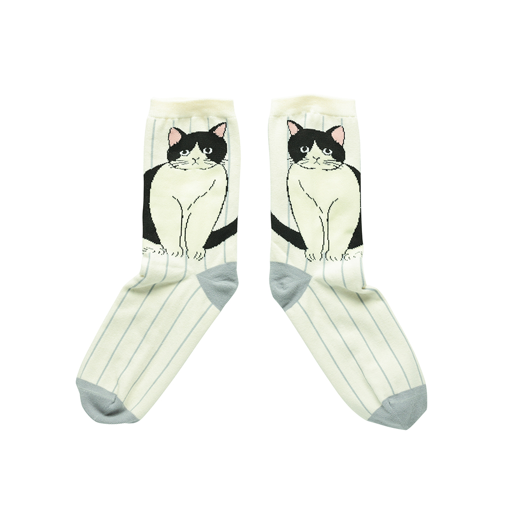 【松尾ミユキ】Stripe socks Pepper