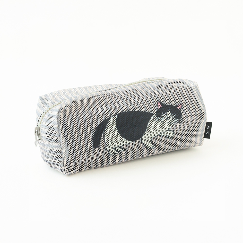 【松尾ミユキ】Stripe Mesh pouch Pepper