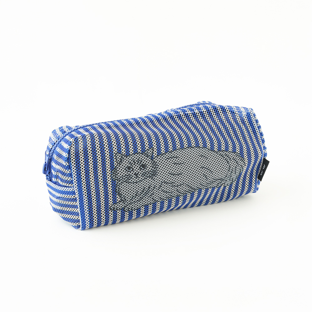【松尾ミユキ】Stripe Mesh pouch Chloe