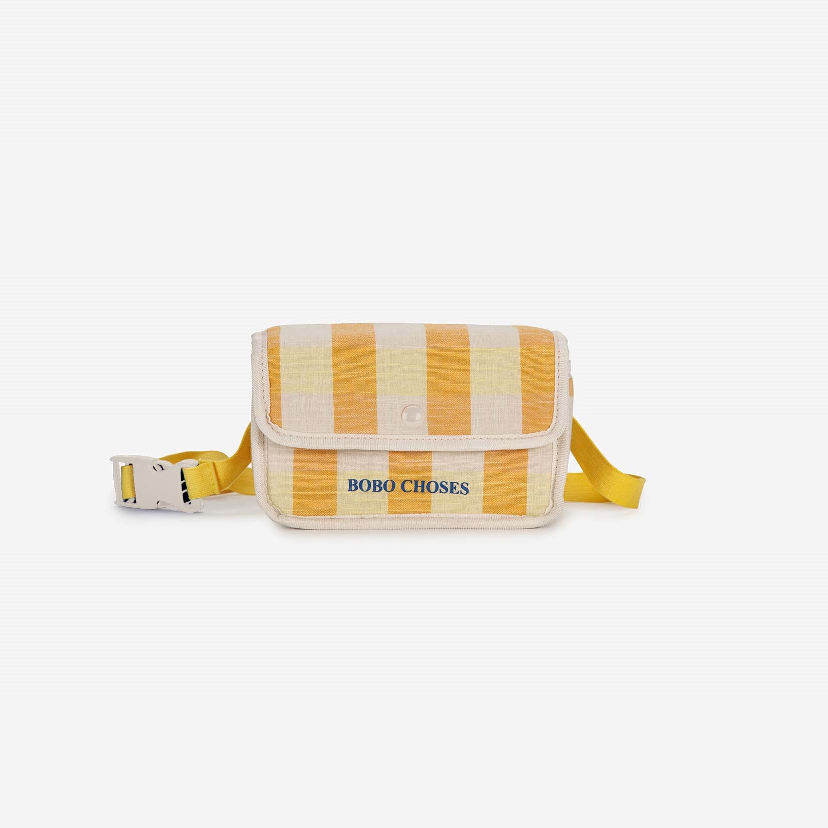 【BOBOCHOSES】Drop2「LIVING IN A SHELL」123AI048 Vichy belt pouch/kid