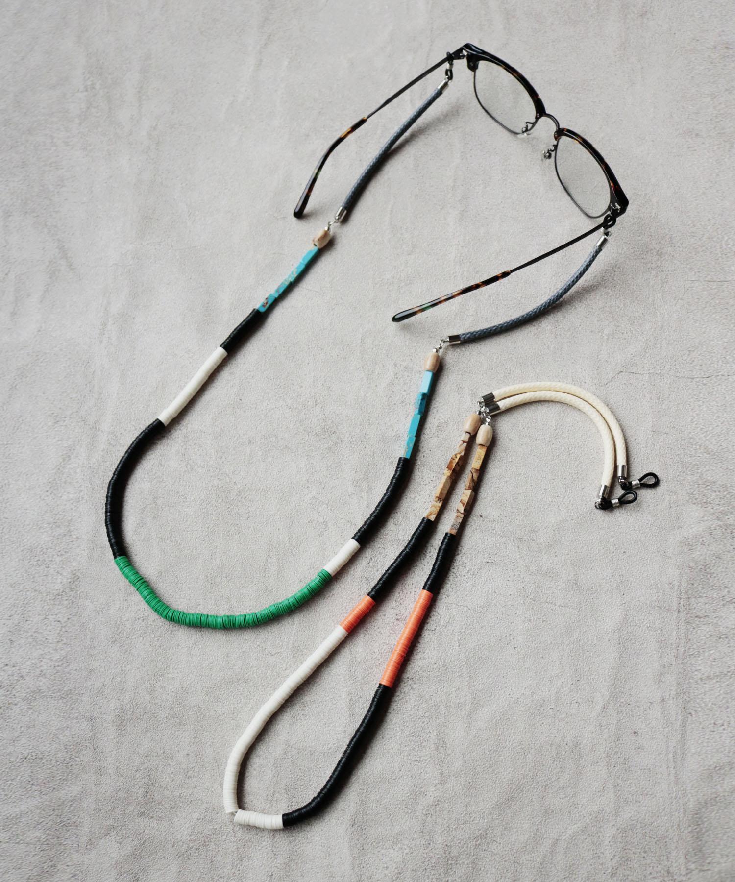 【KIVISDOU】カラービーズ　グラスコード