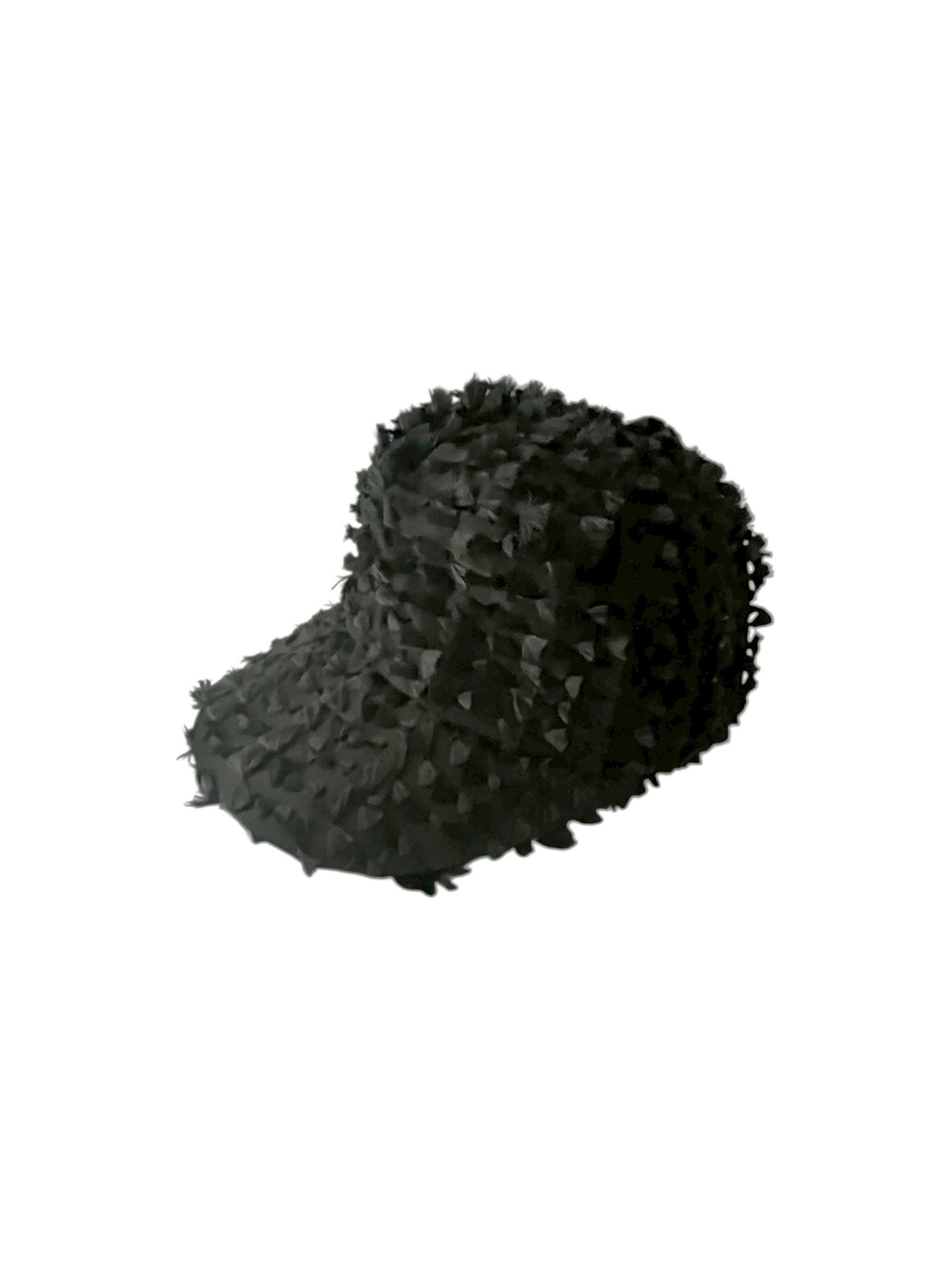 【frankygrow】26SHT-139 RIBBON ORGANDY CAP/BLACK