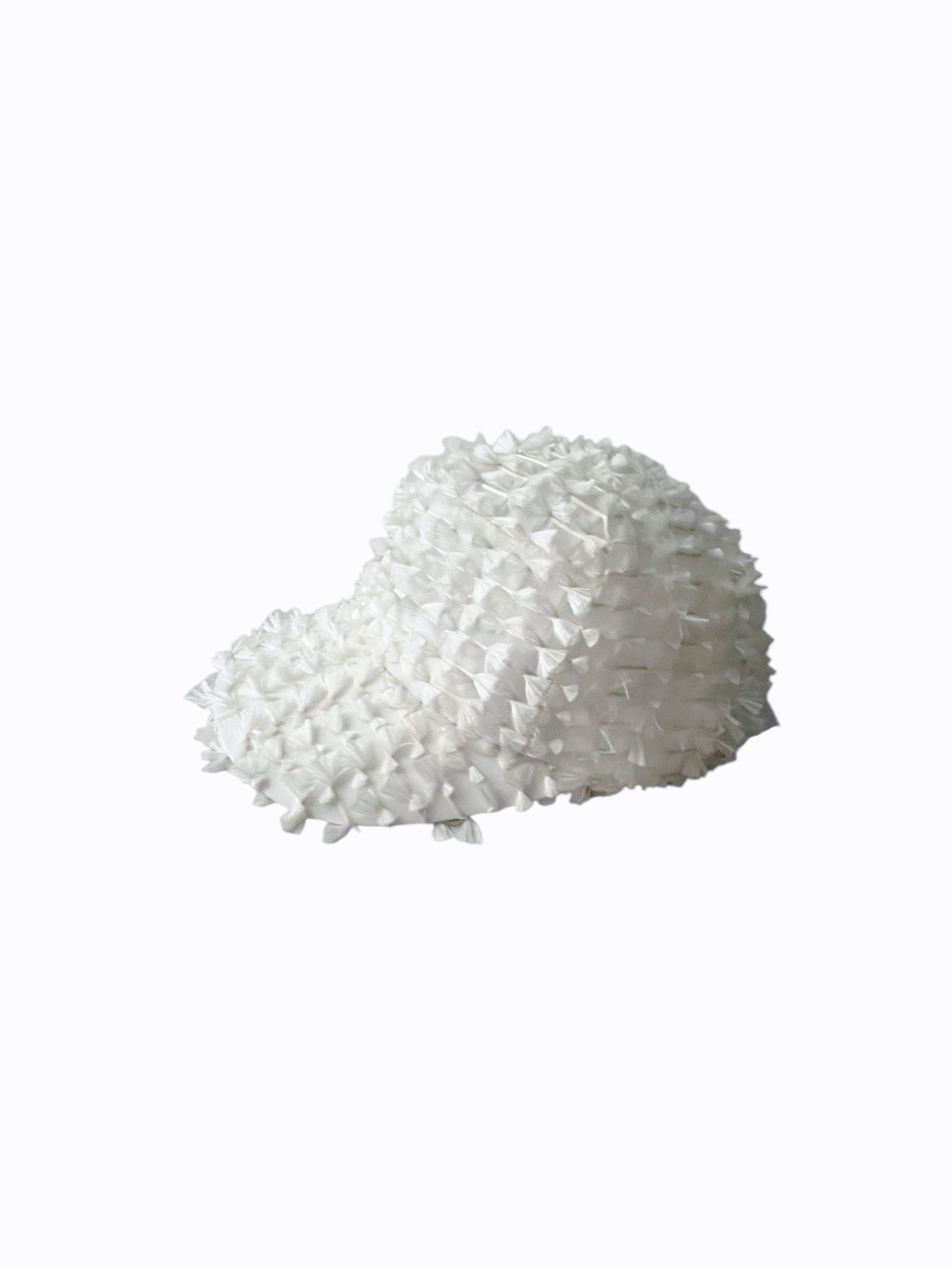 【frankygrow】26SHT-139 RIBBON ORGANDY CAP/WHITE
