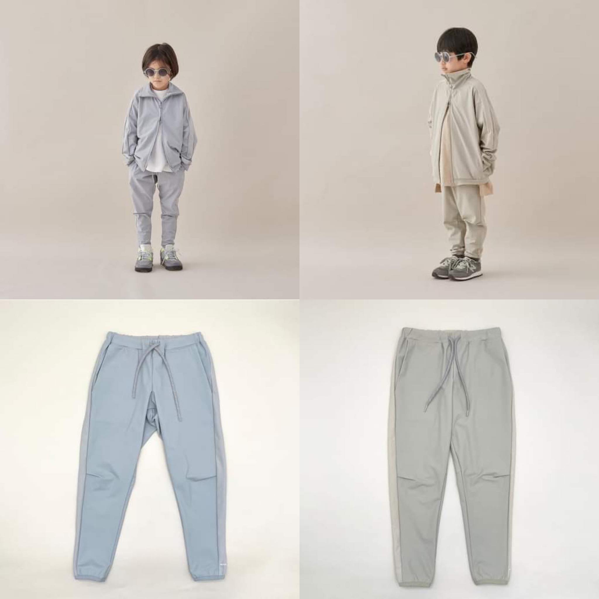 【MOUNTEN.】line track pants　　[22S-MP26-1125a]