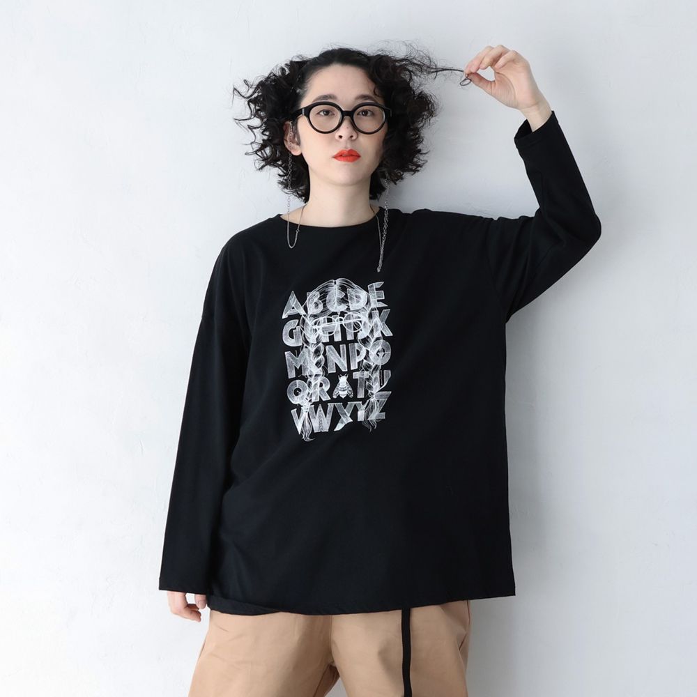 【michirico】MR25AW-03 Old stage poster T/adult