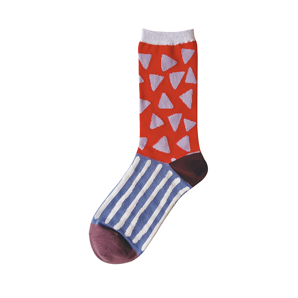 【Goma】socks Sankaku-Red