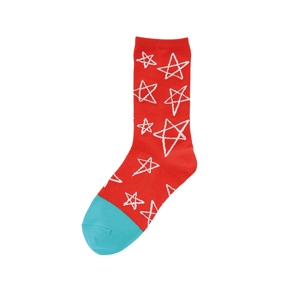 【Goma】socks Star Red