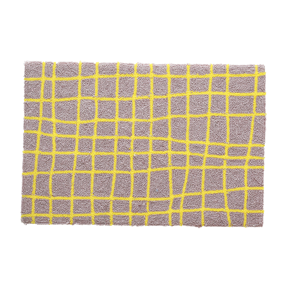 【Goma】Rectangle Mat Narrow check