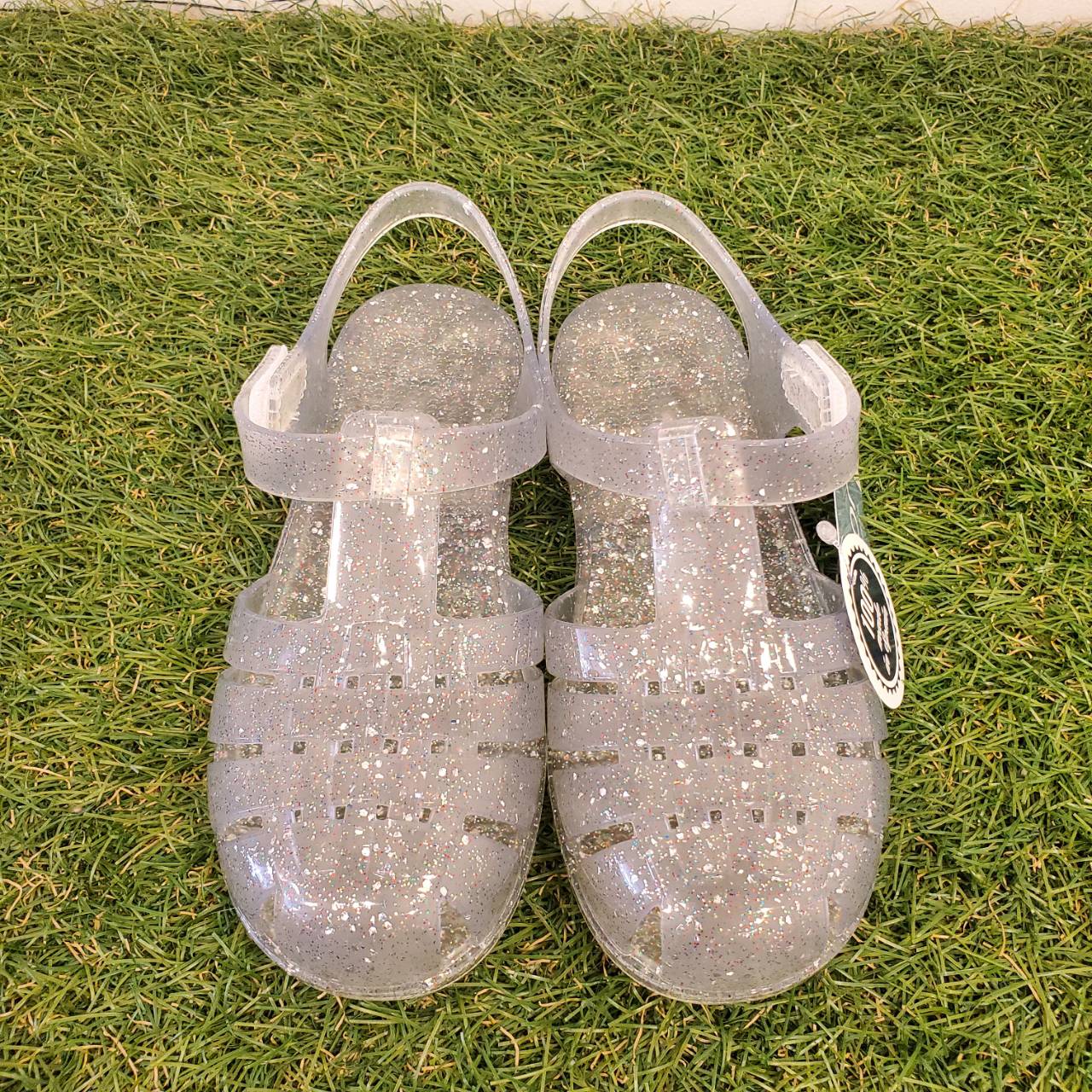 【igor】サンダル・CLASICA CRISTAL GLIT/235 Transparen/12-21cm