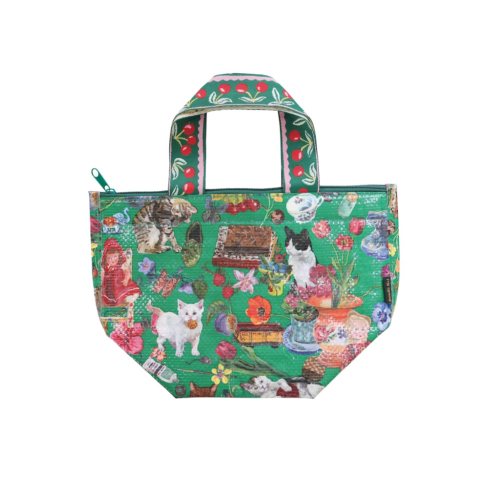 【Nathalie Lete】Keep cool bag S Cats