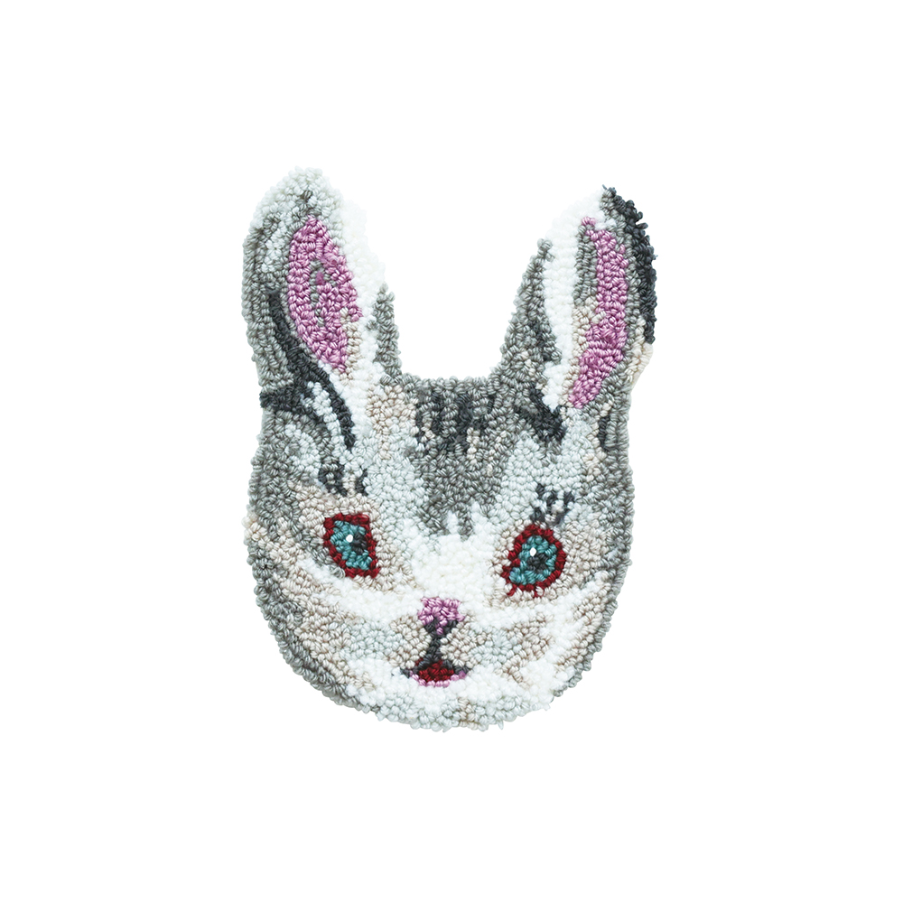 【Nathalie Lete】Multi mat S BLANCHE