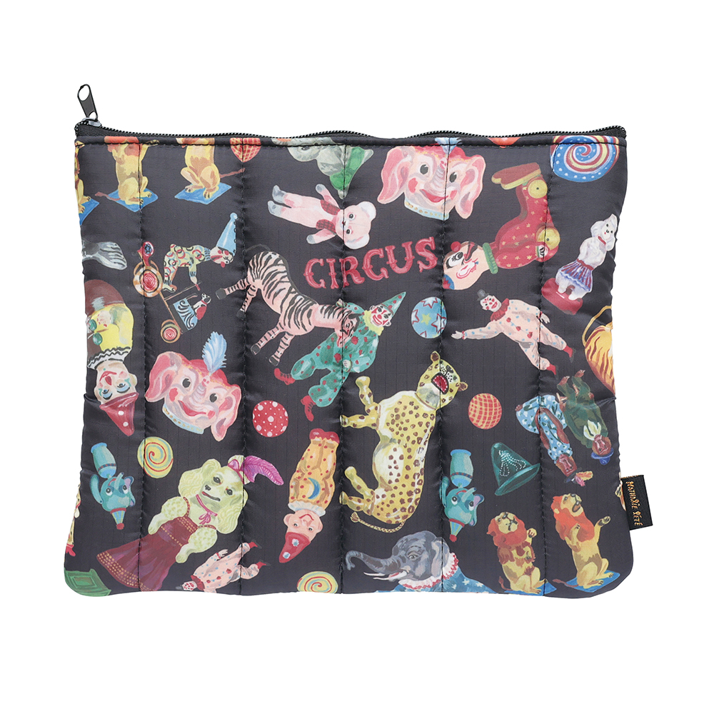 【Nathalie Lete】Quilted Multi Pouch Circus