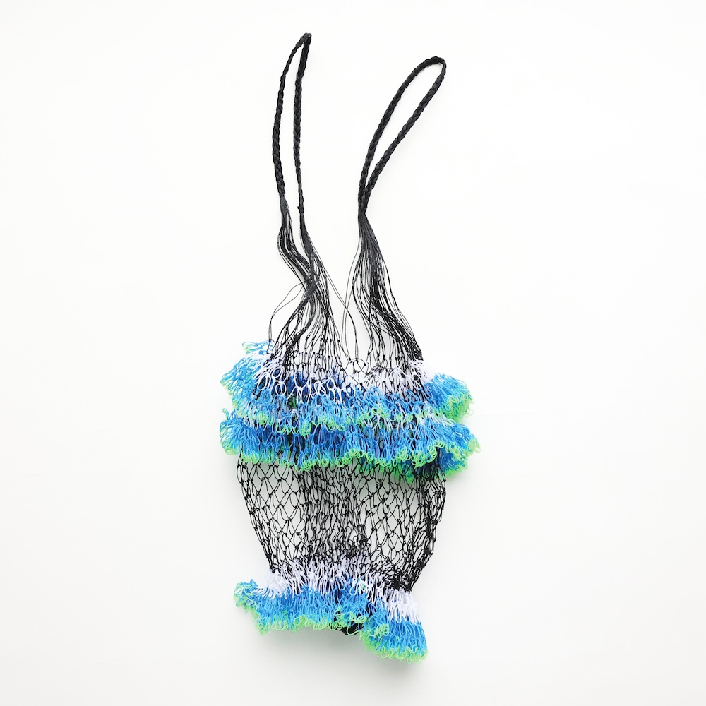 【yao】Net frill bag BK×BL