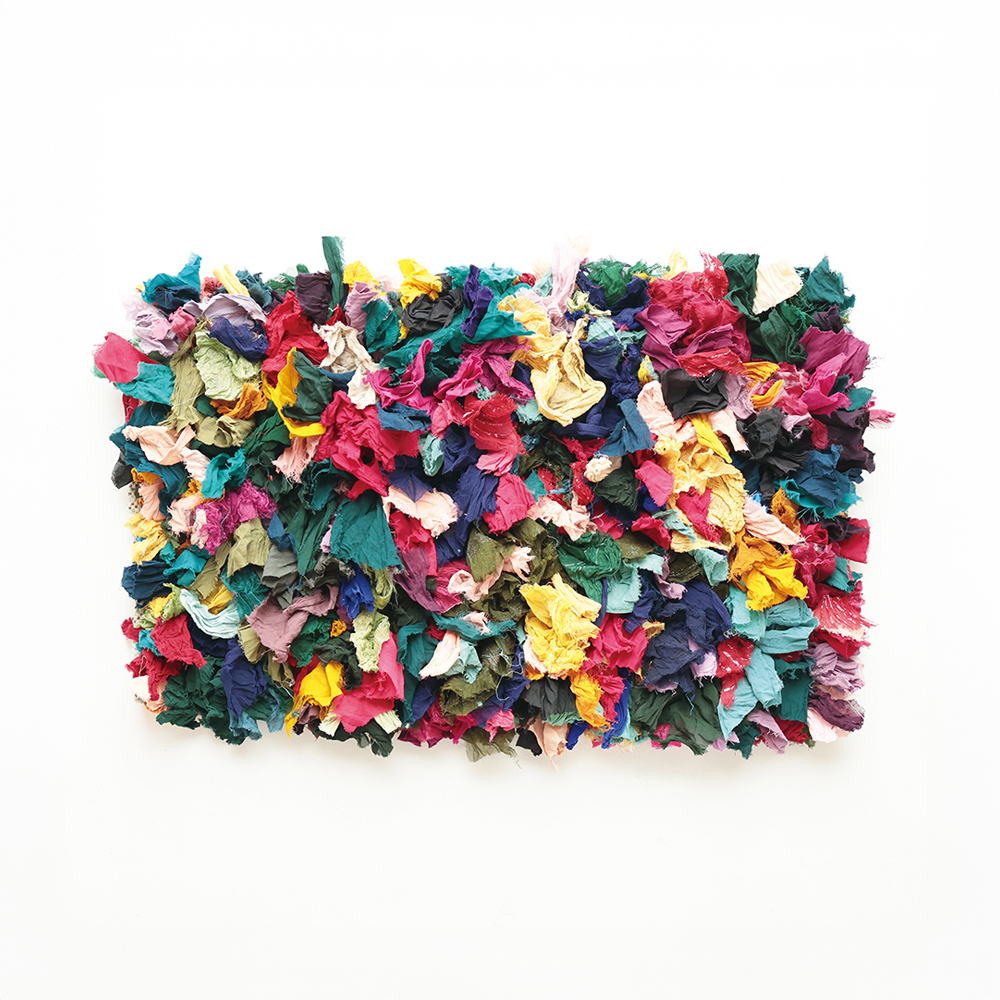 【yao】India Bushy Rug M Vivid
