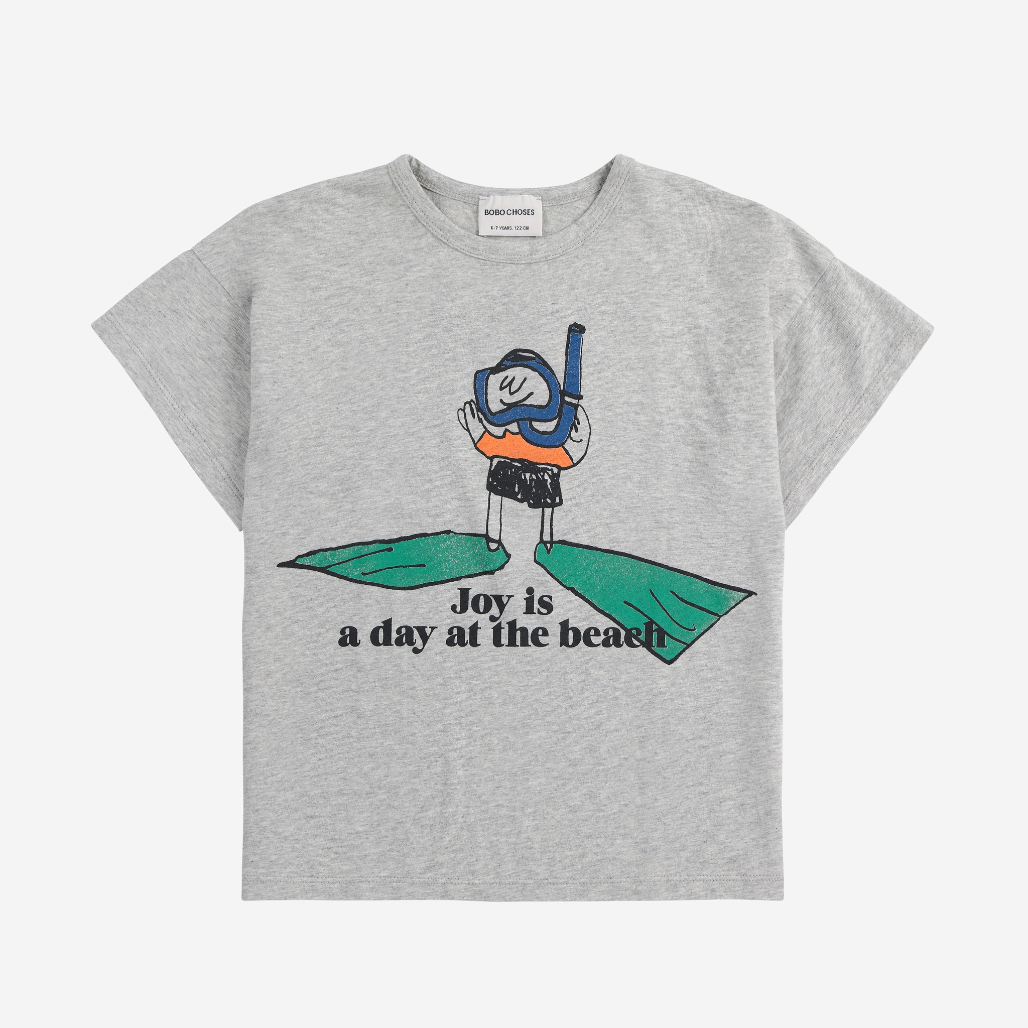 【BOBOCHOSES】Drop1「JOY」Kid B125AC007 A Day At The Beach T-shirt