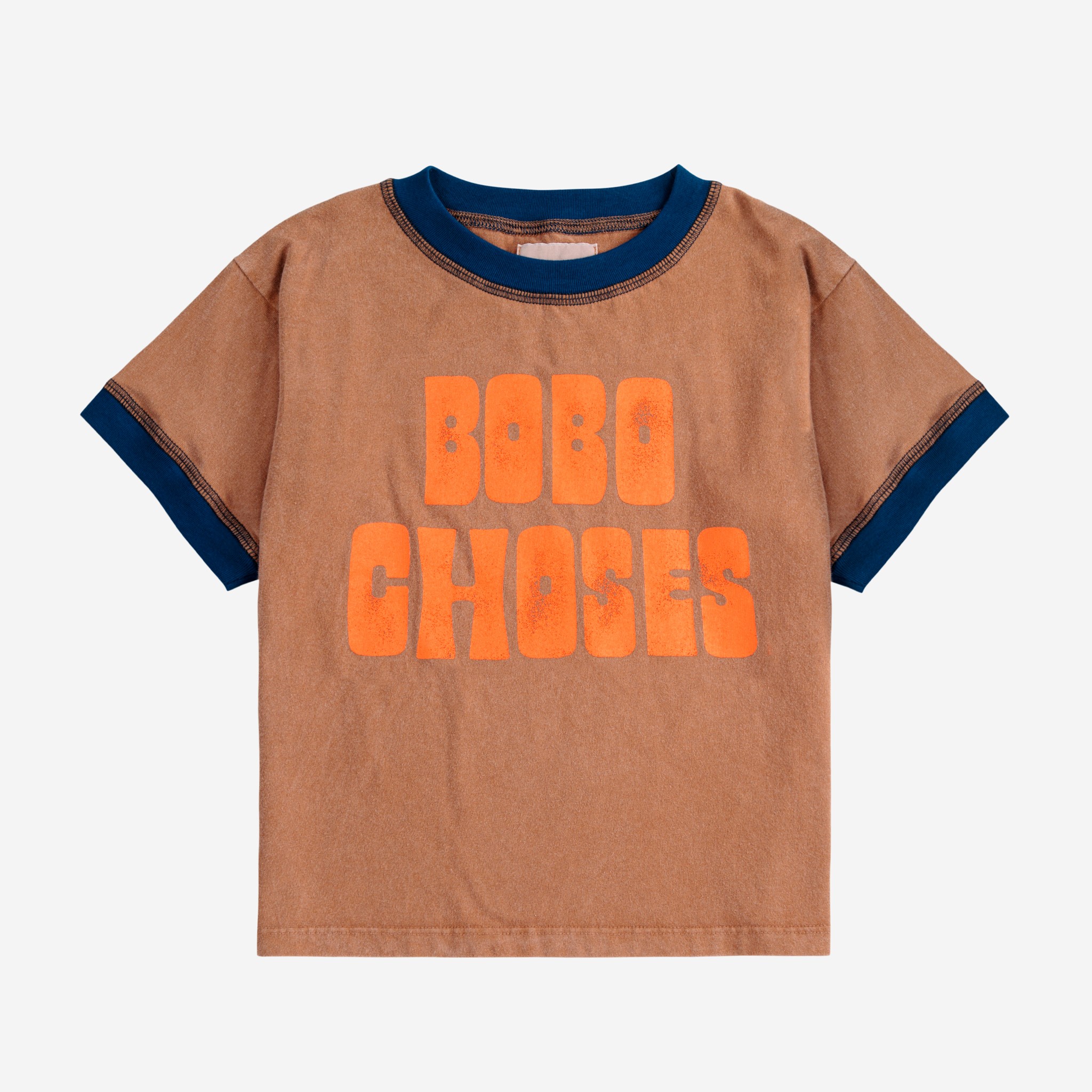 【BOBOCHOSES】Drop2「JOY」Kid B125AC124 Bobo Choses T-shirt BROWN