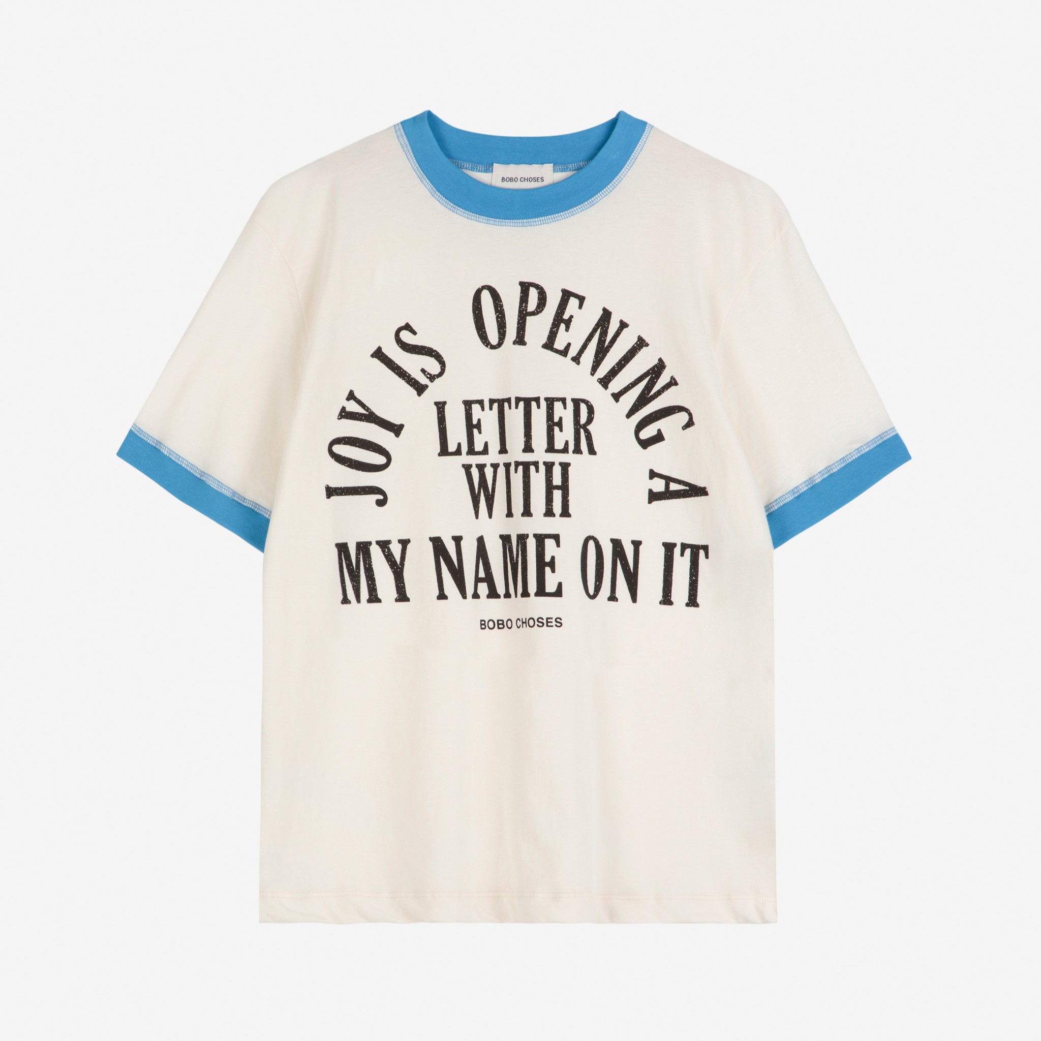 【BOBOCHOSES】Drop2「JOY」Woman B125AD006 Joy Is - colourblock T-shirt