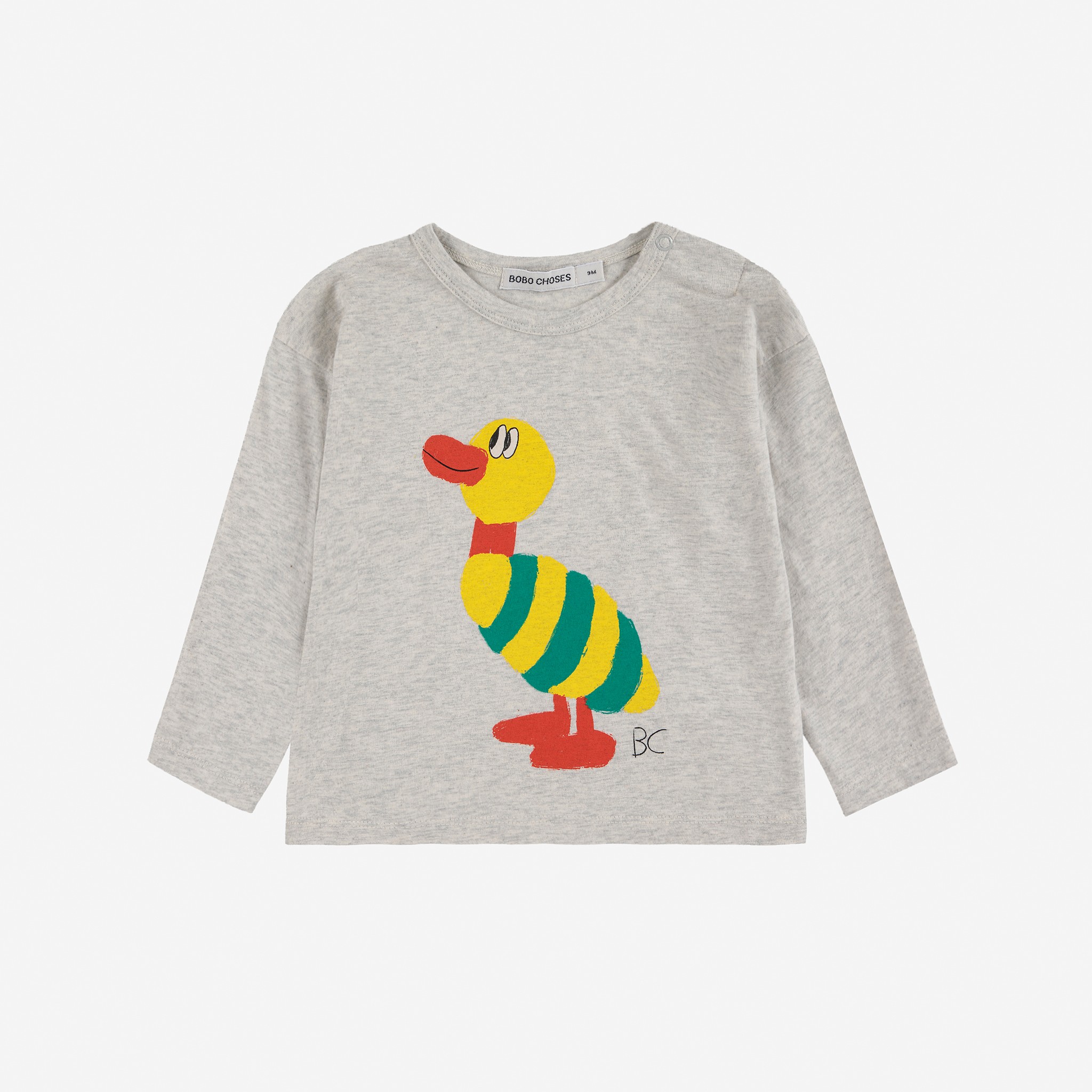 【BOBOCHOSES】Drop1「TIC TAC TOE」B225AB038 - Striped Duck T-shirt