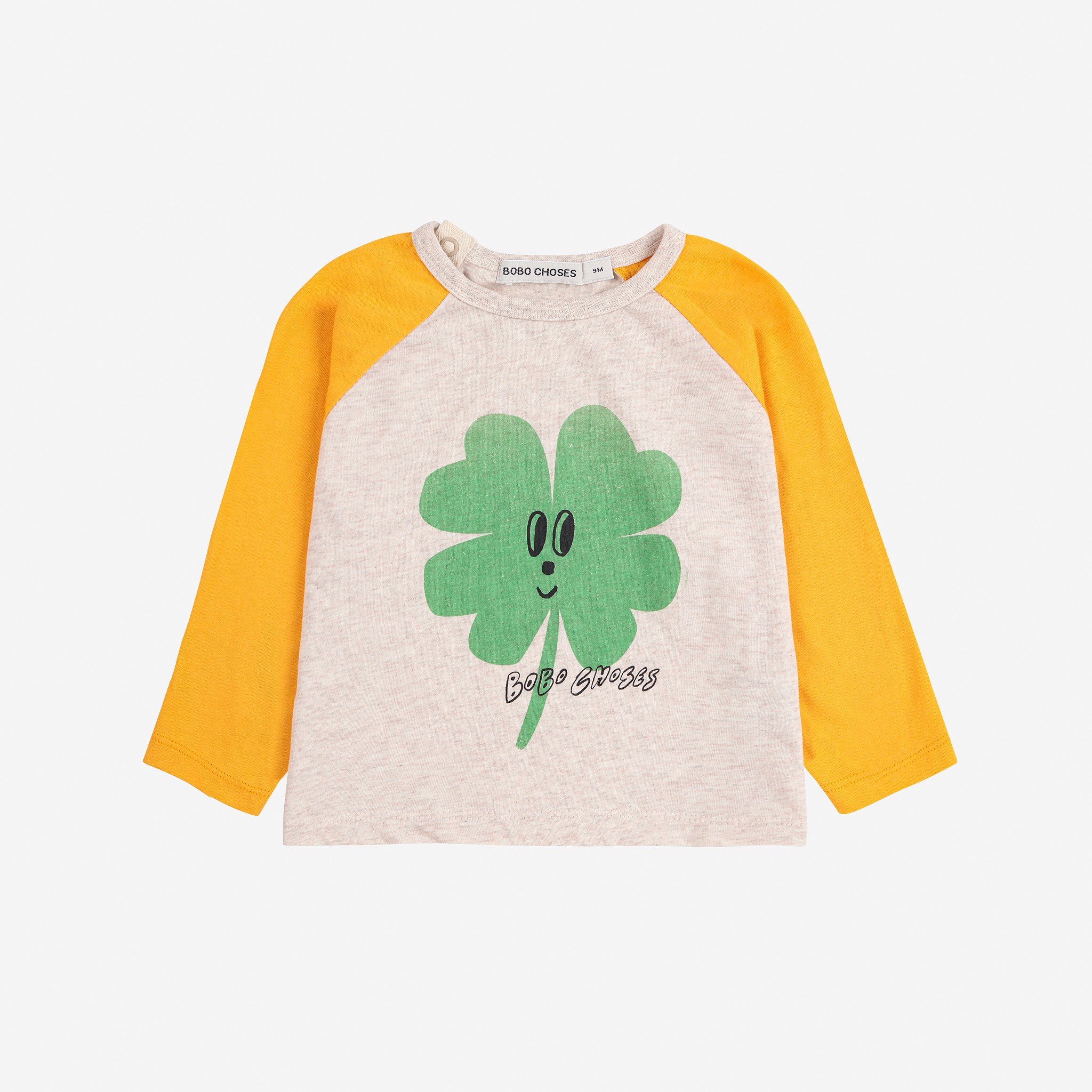 【BOBOCHOSES】Drop1「TIC TAC TOE」B225AB041 - Lucky Clover T-shirt
