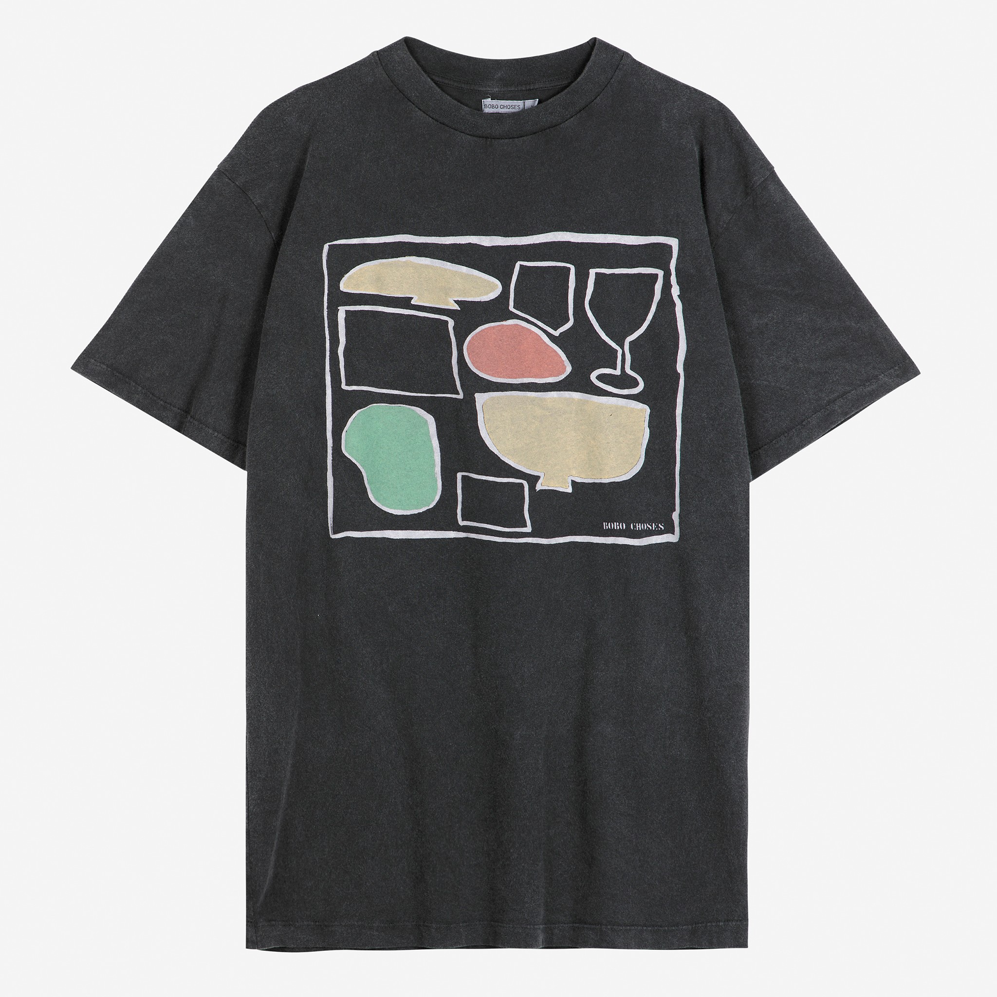 【BOBOCHOSES】Drop1「TIC TAC TOE」B225AE002 - After Seven unisex T-shirt