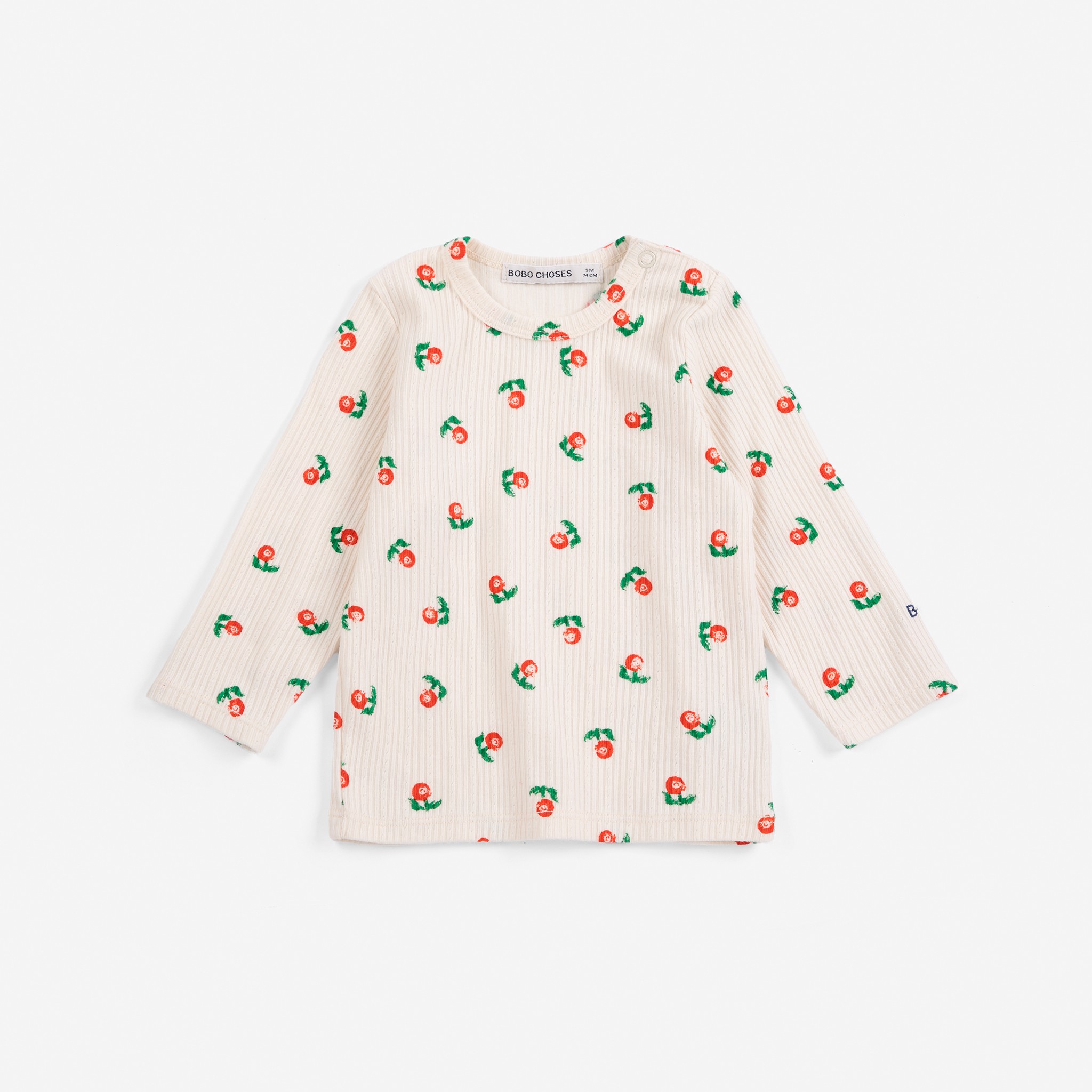 【BOBOCHOSES】Drop2「All About Monsters」B226AB047 Stamp Bloom all over T-shirt BABY