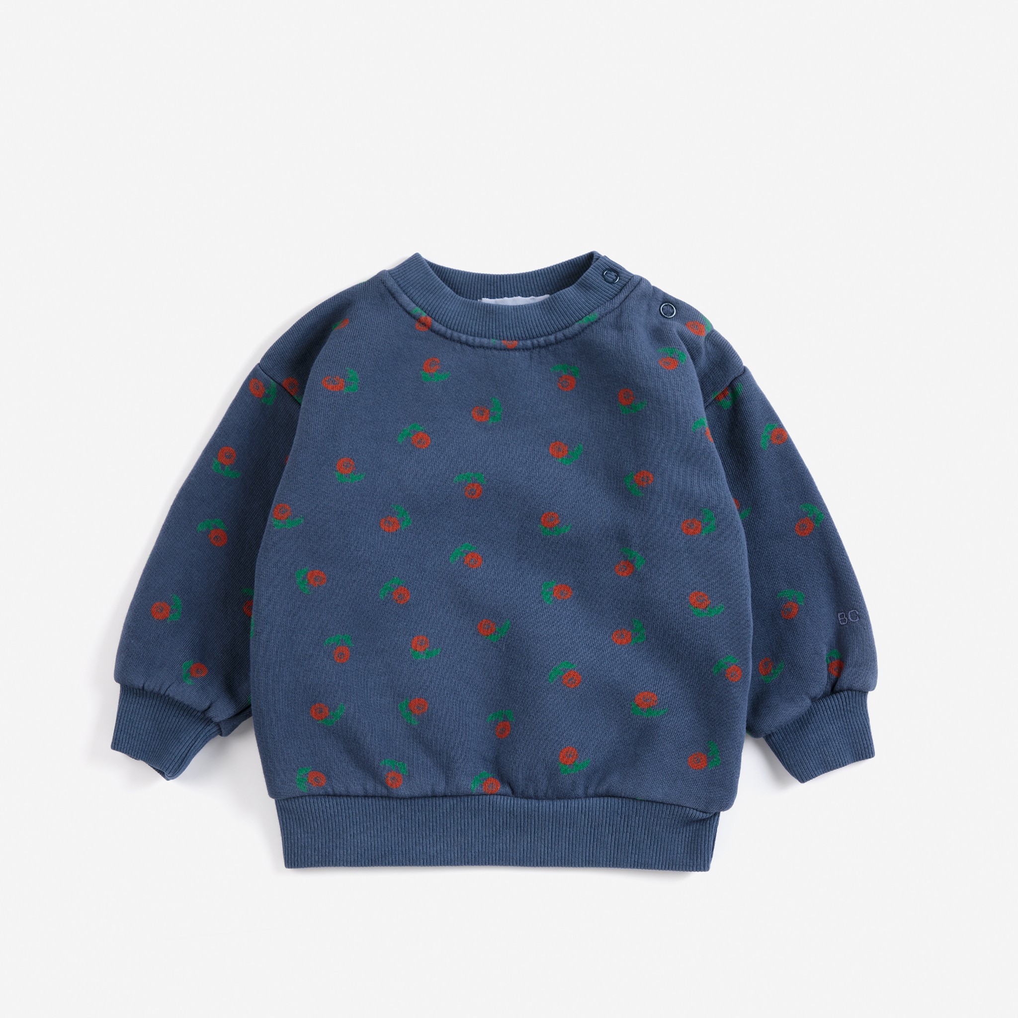 【BOBOCHOSES】Drop2「All About Monsters」B226AB056 Stamp Bloom all over sweatshirt BABY