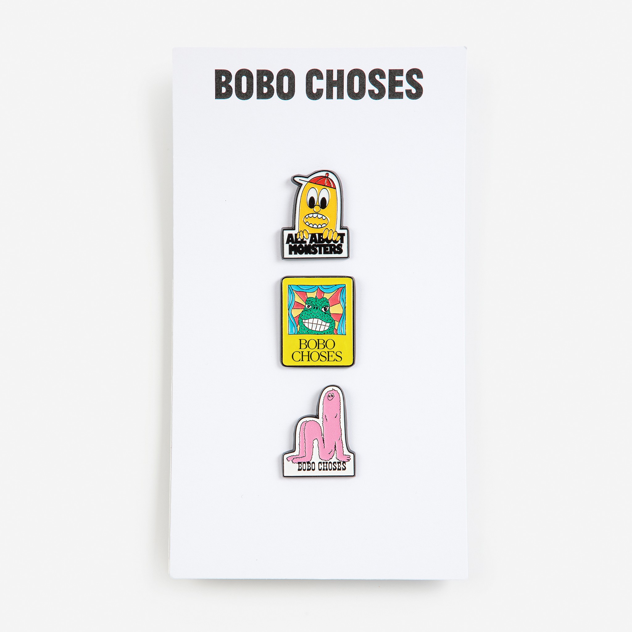 【BOBOCHOSES】Drop2「All About Monsters」B226AI074 All About Monsters pins
