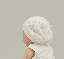 【MOUNTEN.】BA02-0113a knit béret(for baby)