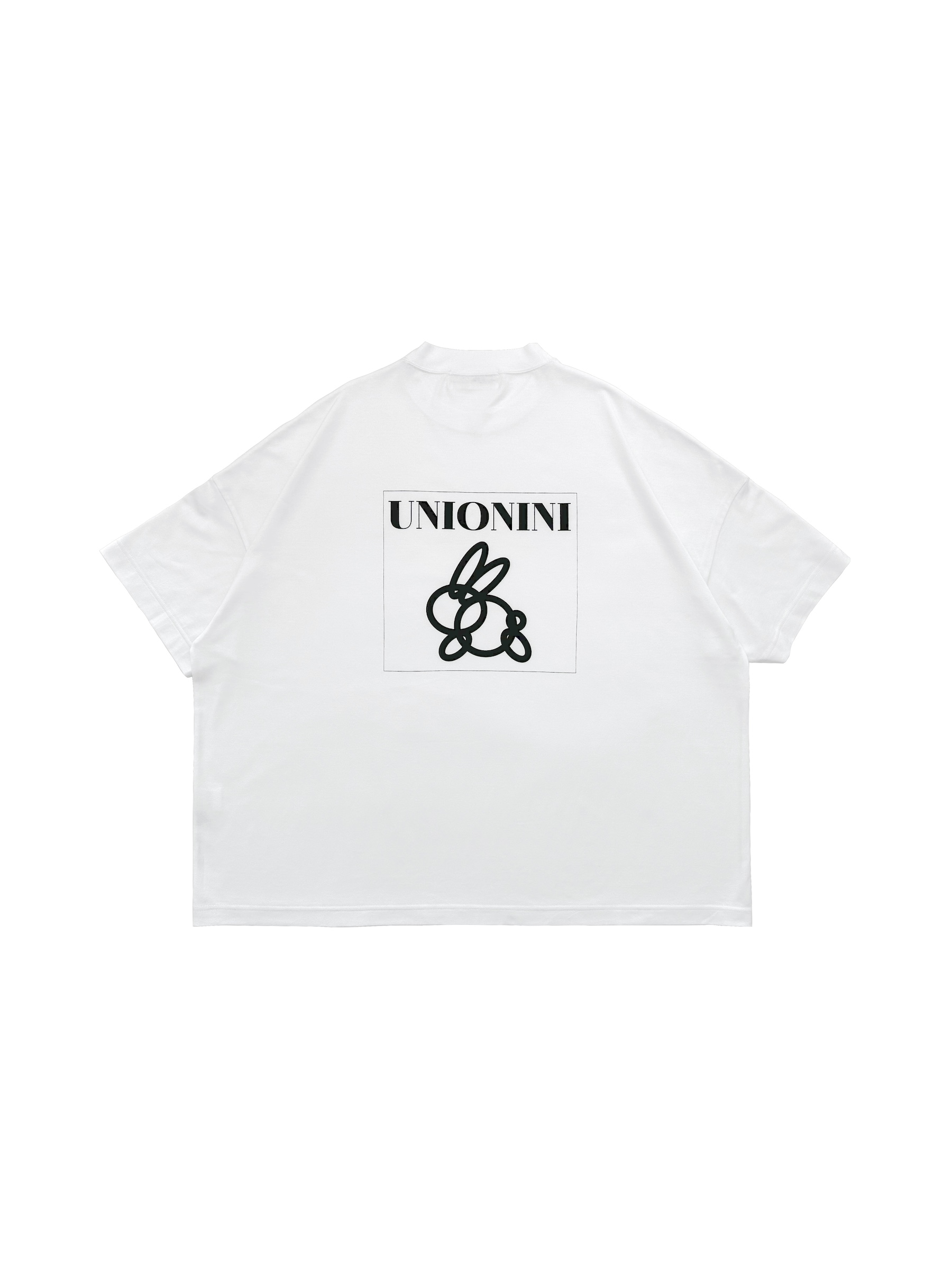 【UNIONINI】CS-049 rabbit tee/white キッズ～大人まで
