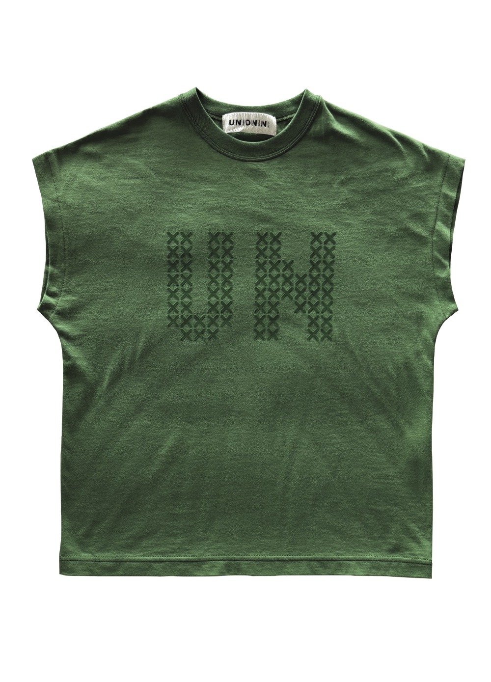 【UNIONINI】CS-093 sleeveless tee /グリーン/大人