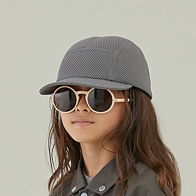 【MOUNTEN.】MA19-1725a double russell mesh jetcap