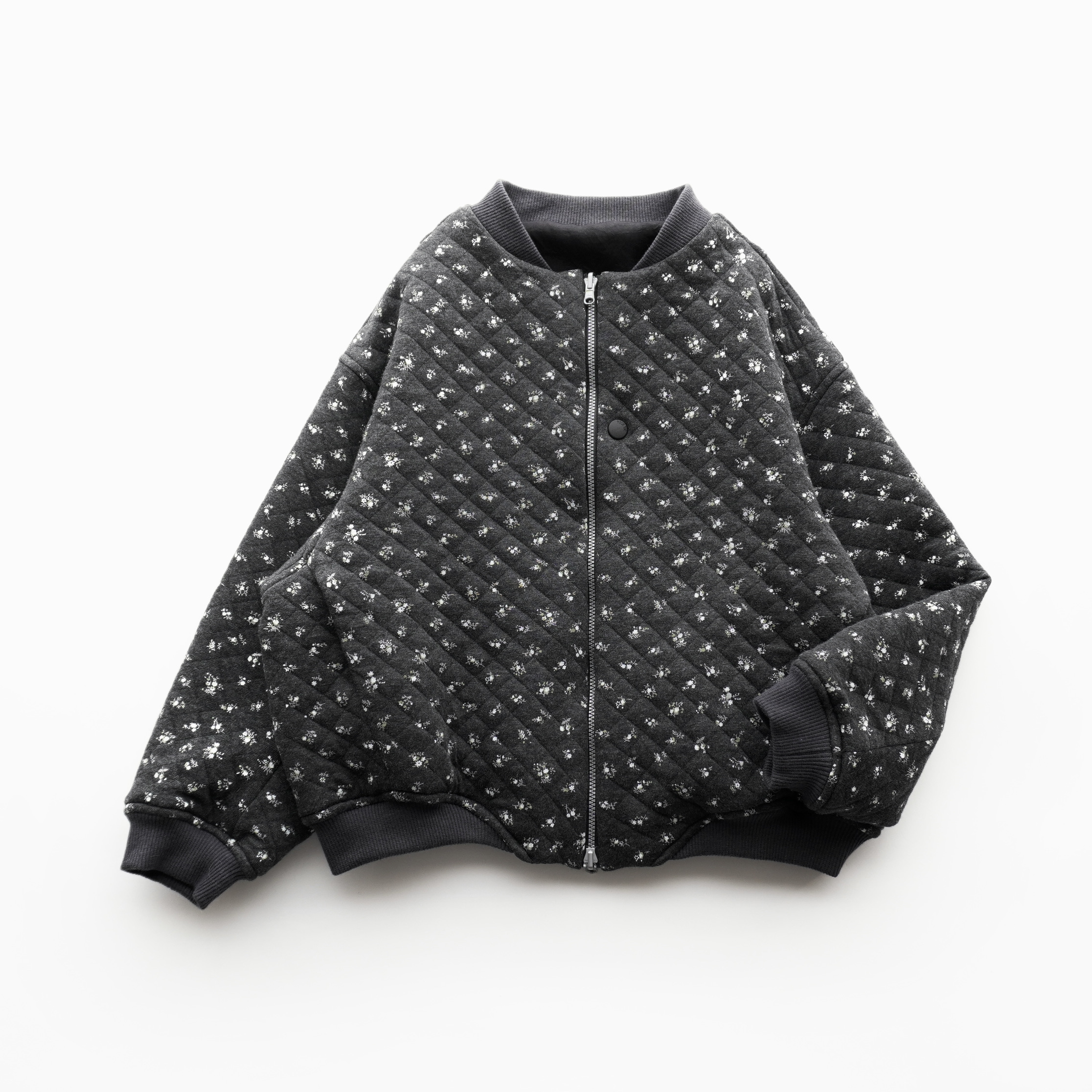 【MOUNTEN.】MB41-2015 flower quilt reversible blouson/キッズ～おとな