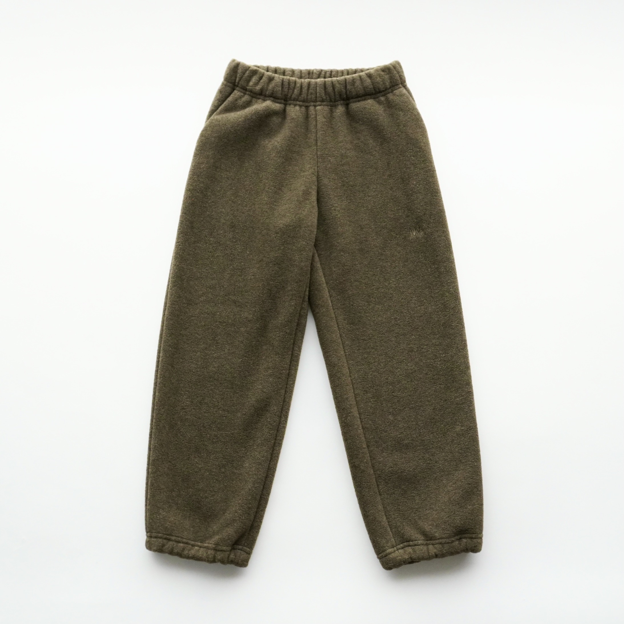 【MOUNTEN.】MP98-1824 melange fleece track pants/キッズ110～おとな