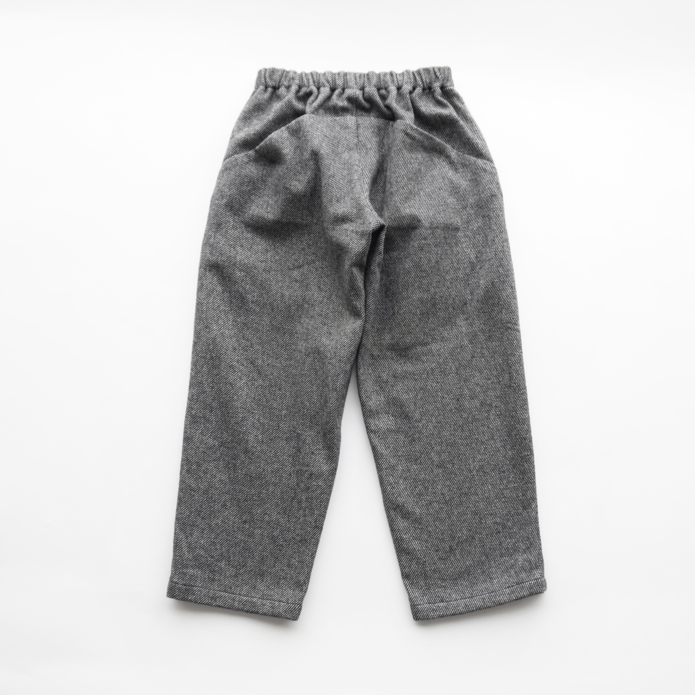 【MOUNTEN.】MP99-2023 cotton tweed loose pants/キッズ～おとな