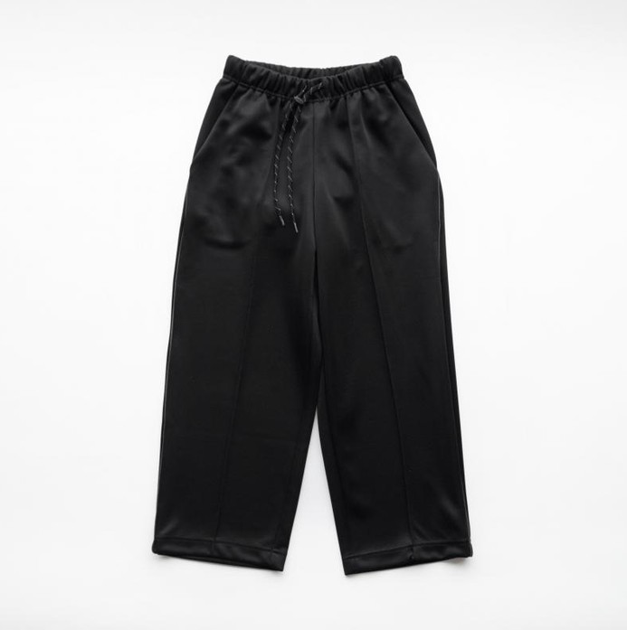 【MOUNTEN.】MP104-1926 jersey wide pants/black/キッズ～大人