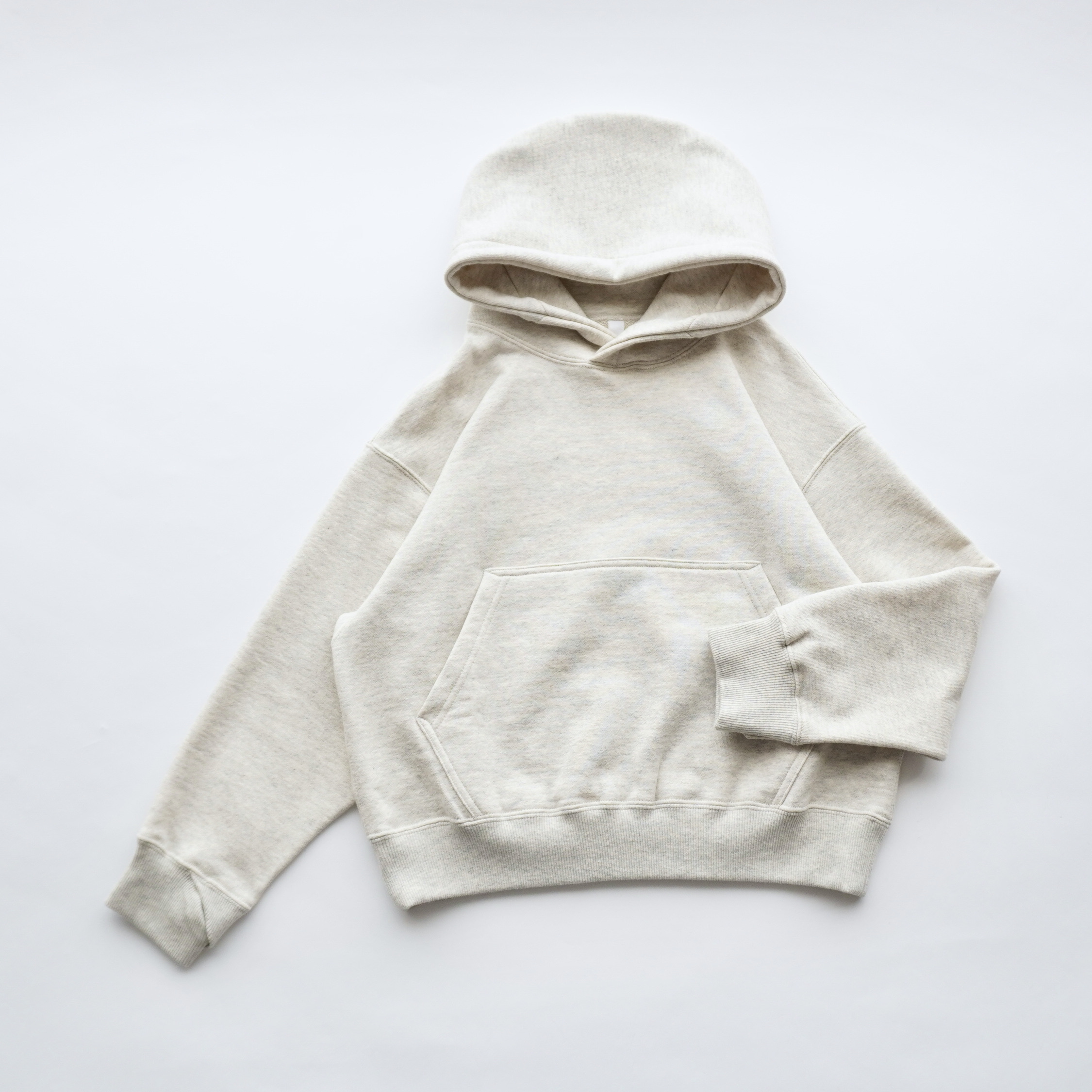 【MOUNTEN.】MT122-2018 sweat wide hoodie (organic cotton)
