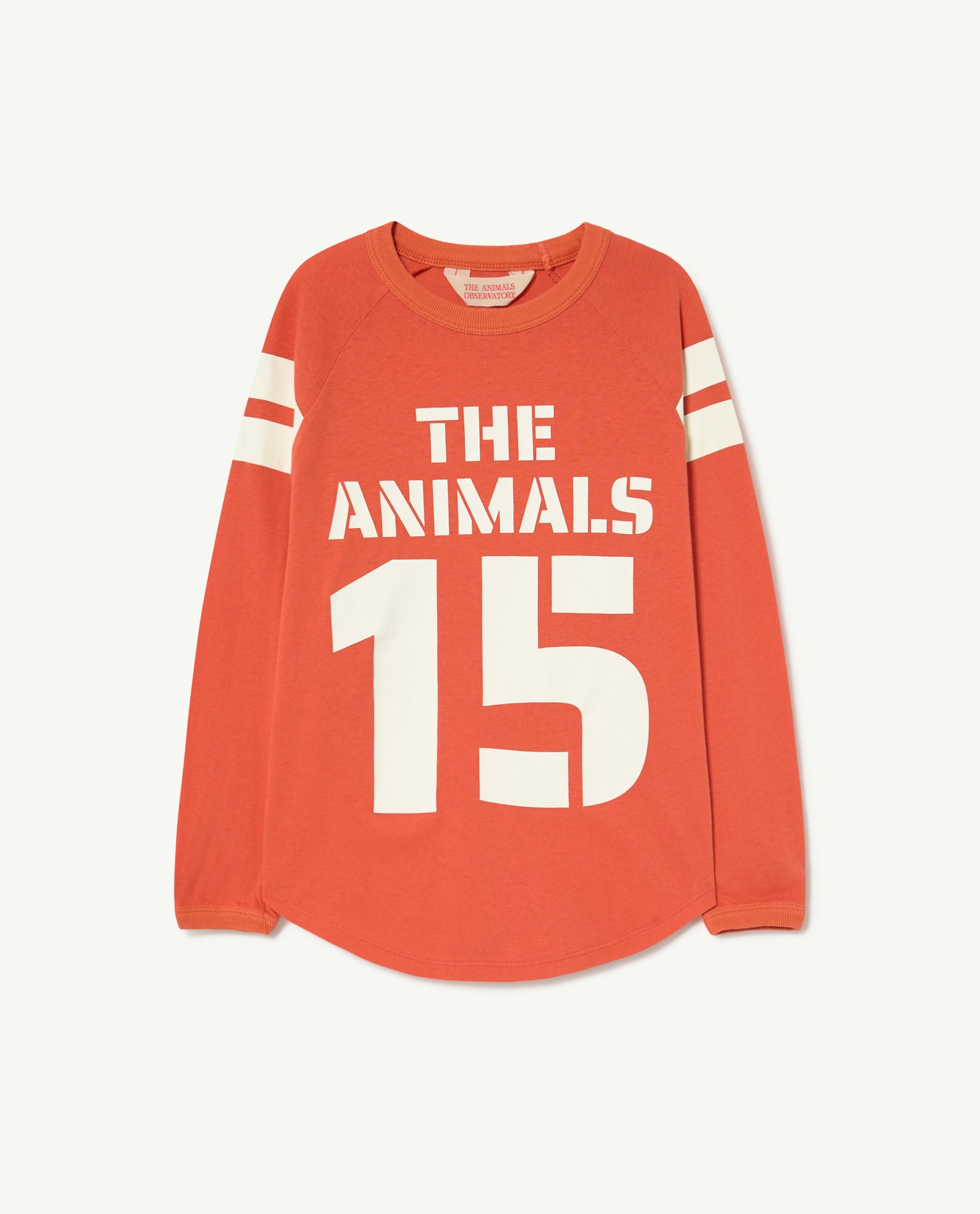 【THE ANIMALS OBSERVATORY】JERSEY TOPS ANTEATER Red_15 251  T-Shirt