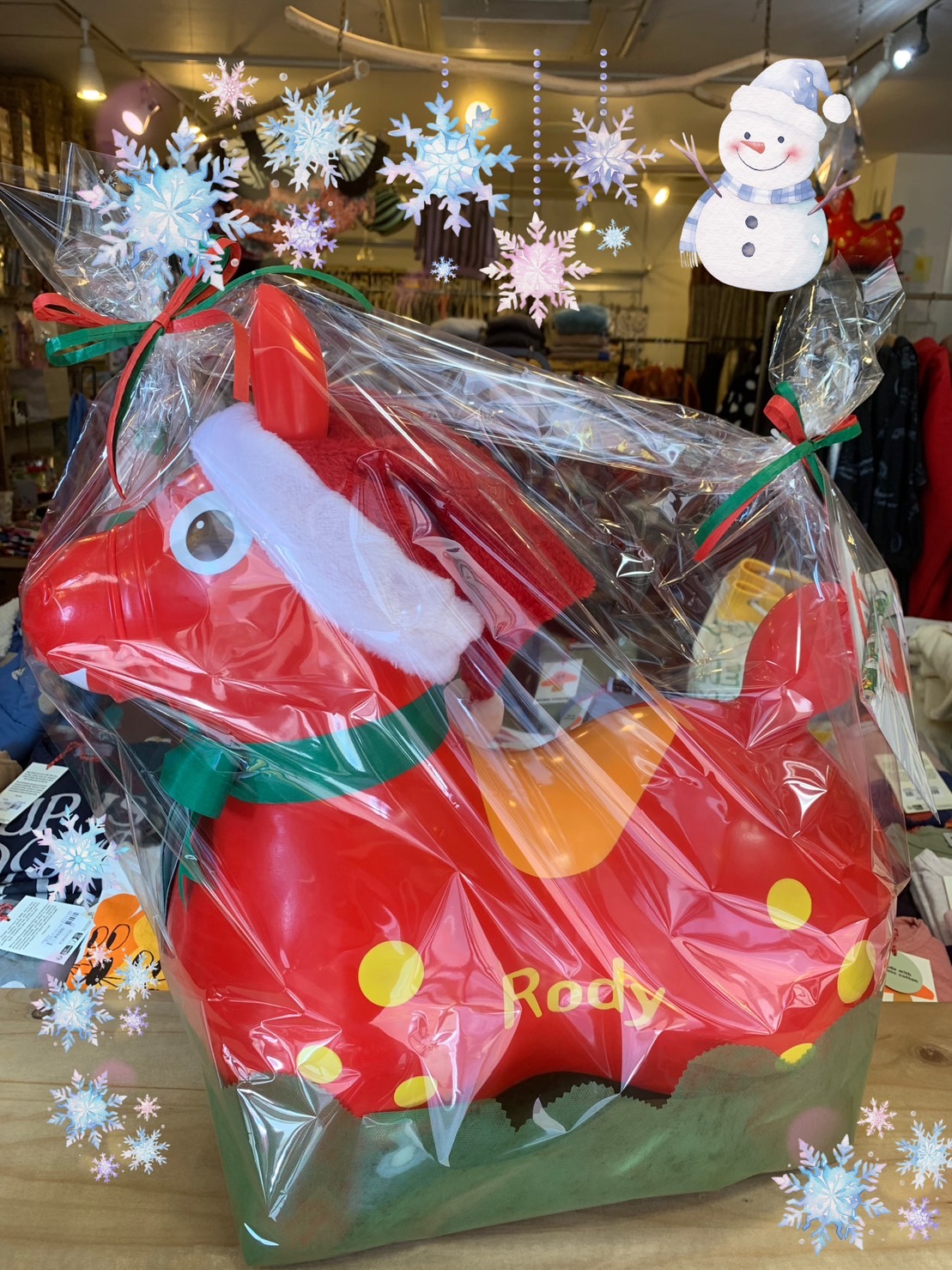 Xmas限定2025♪ロディ本体★サンタラッピングでお届け★