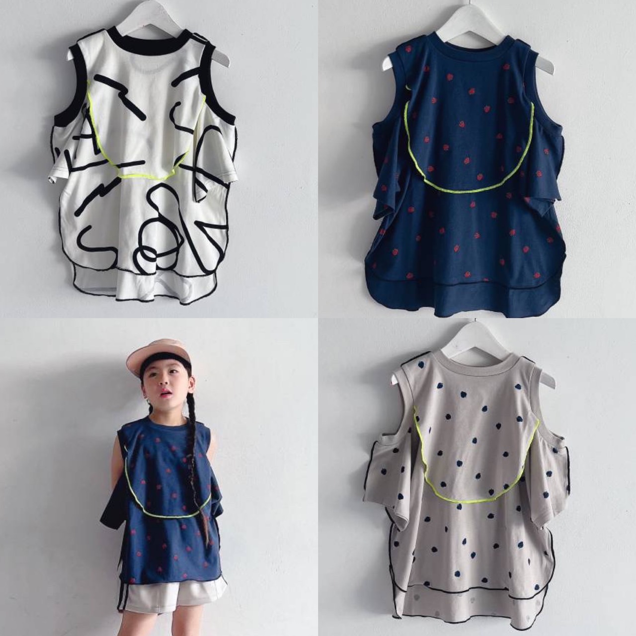 【frankygrow】24SCS-473 FRG+SB DEFORMATION TEE #01