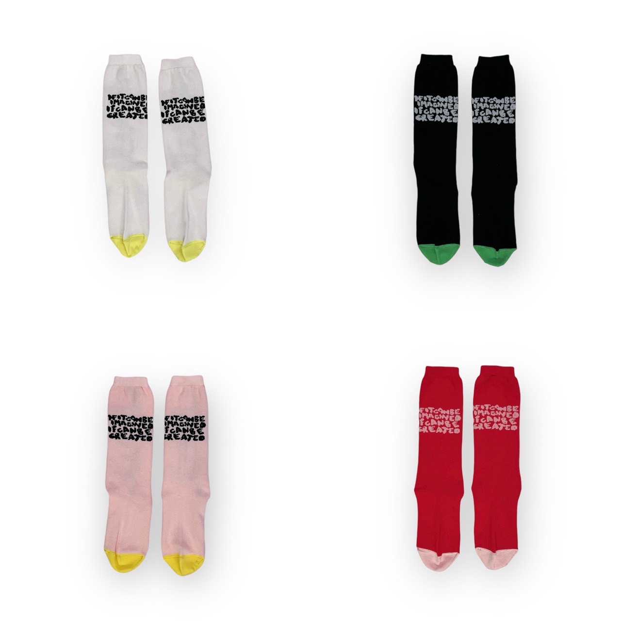 【frankygrow】25SSK-033 CONVEY THE WORDS SOCKS