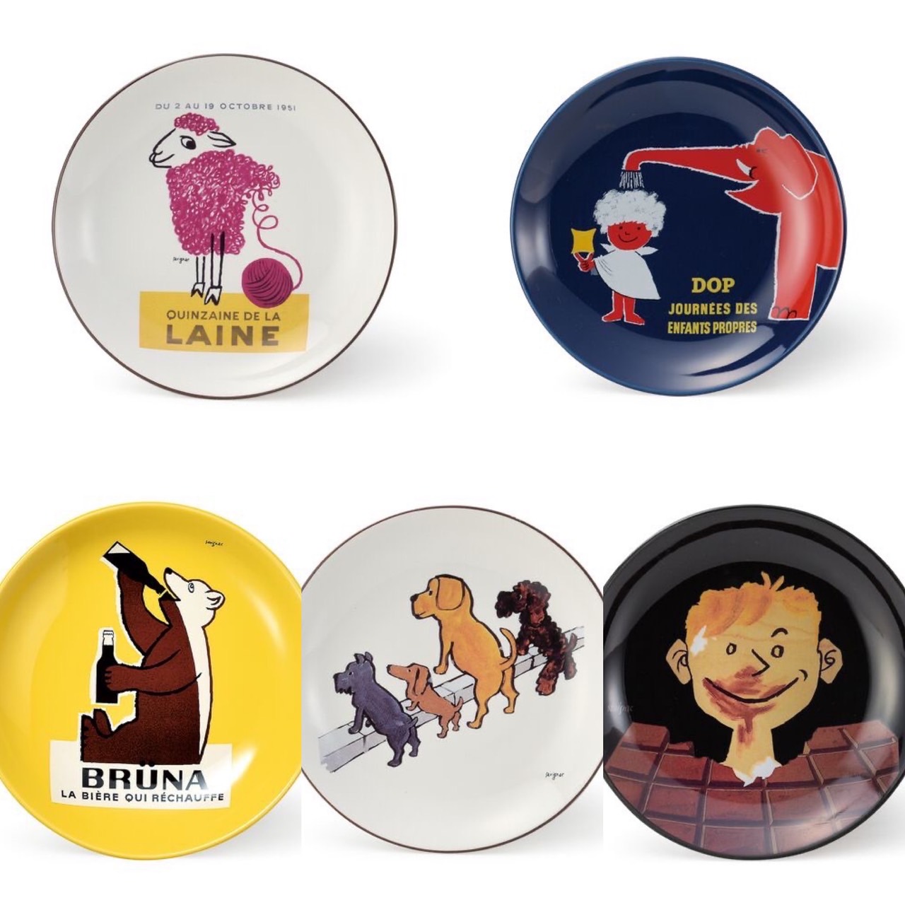 【レイモン・サヴィニャック】 美濃焼 プレート 中皿